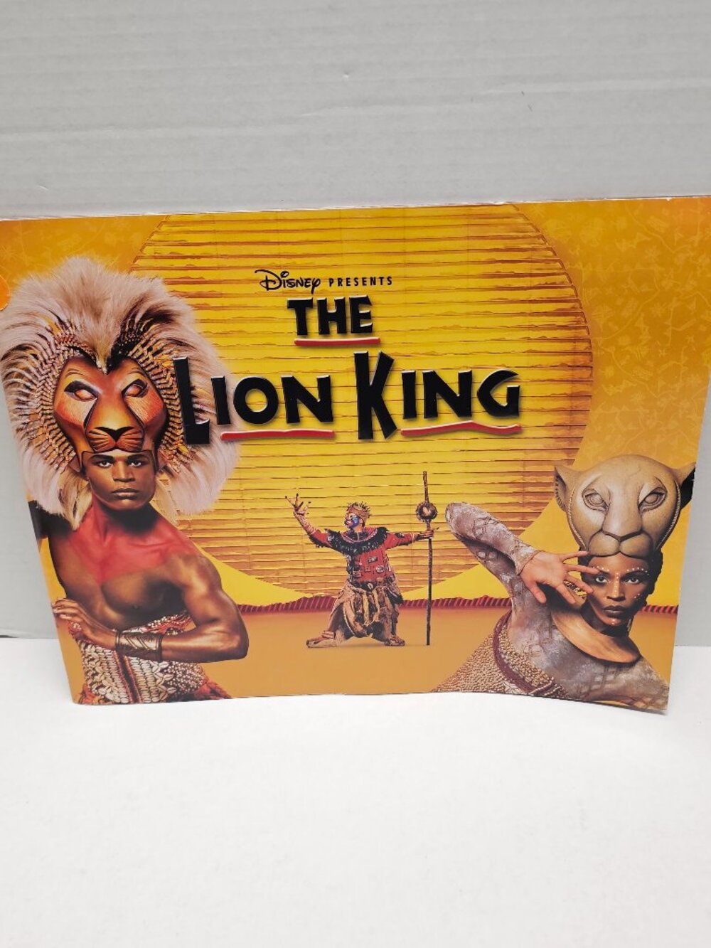 Disney The Lion King Broadway Film Into Theatre London Book Program Julie Taymor
